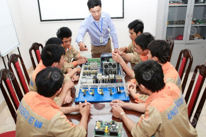 Alphatech Việt Nam chú trọng nâng cao năng lực nhân viên lắp đặt