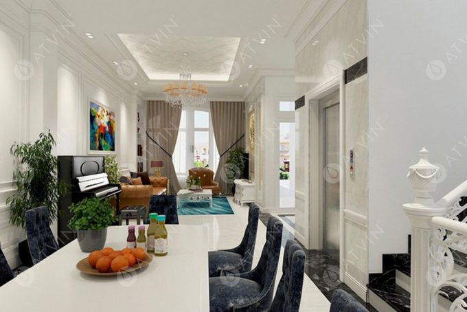 3 Phương án thiết kế thang máy kết hợp cầu thang bộ tuyệt đẹp 3 Phương án thiết kế thang máy kết hợp cầu thang bộ tuyệt đẹp
